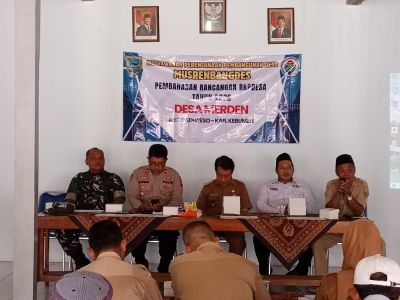 MUSRENBANGDES PEMBAHASAN RANCANGAN RKPdesa T.A 2026