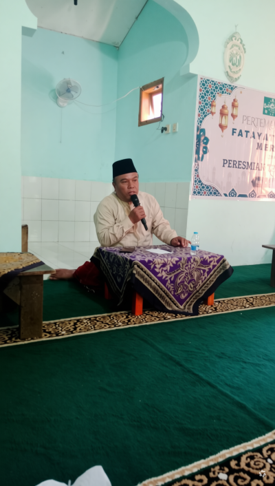 FATAYAT RANTING DESA MERDEN GELAR PERTEMUAN RUTIN SEKALIGUS PERESMIAN TPQ AL-IKHLAS