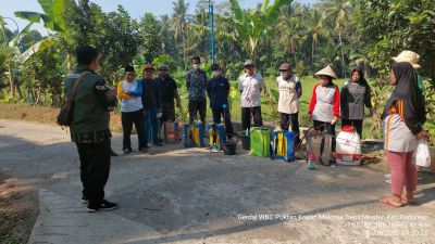 KEGIATAN GARDAL PENYEMPROTAN HAMA WERENG